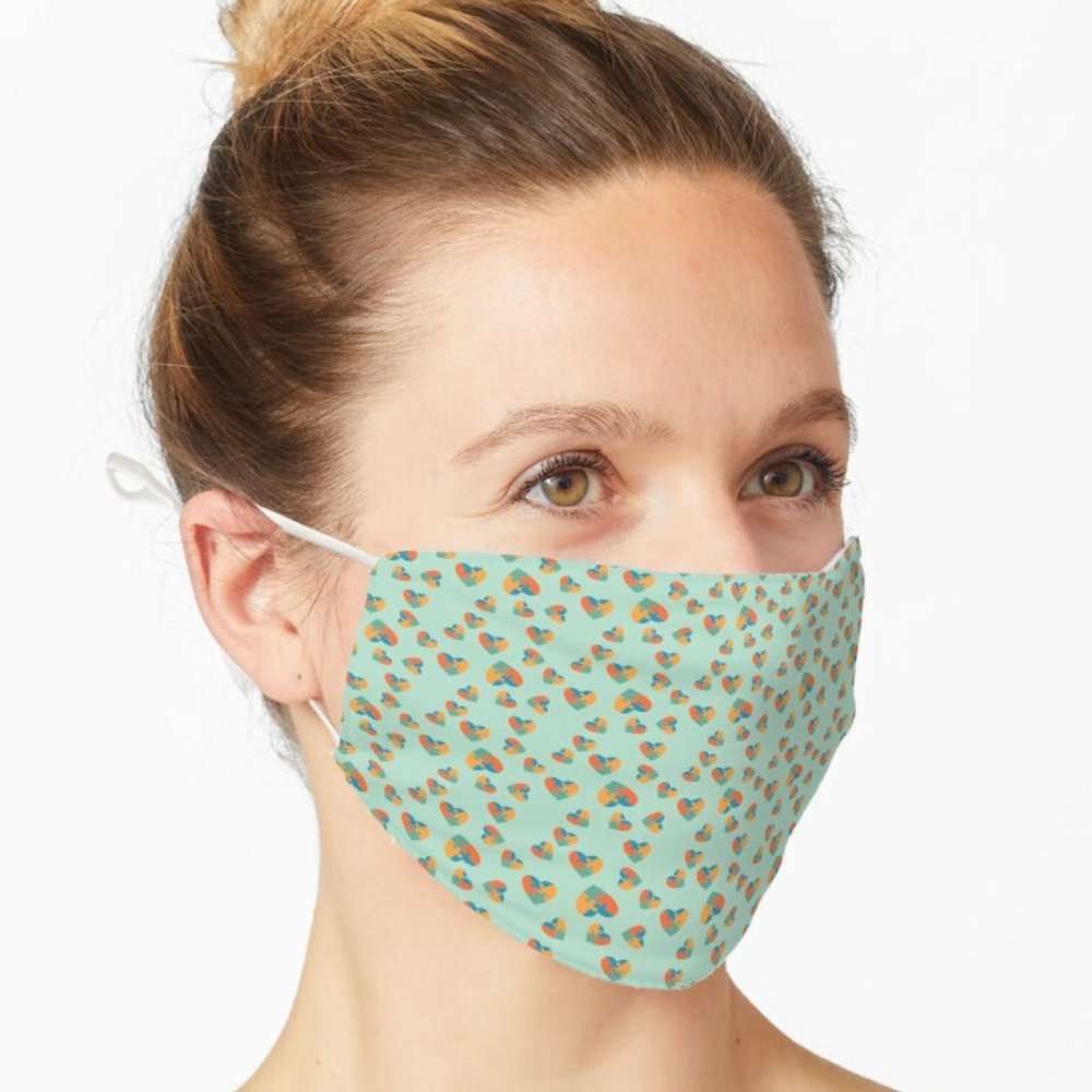 Face Mask Adults and Kids  Autism Heart